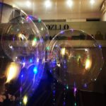 Bubble com gás hélio e led